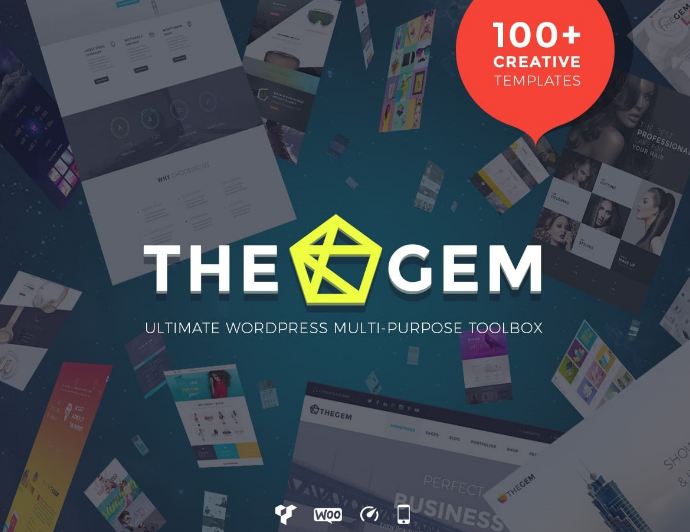 The gem - theme wordpress chuyên nghiệp