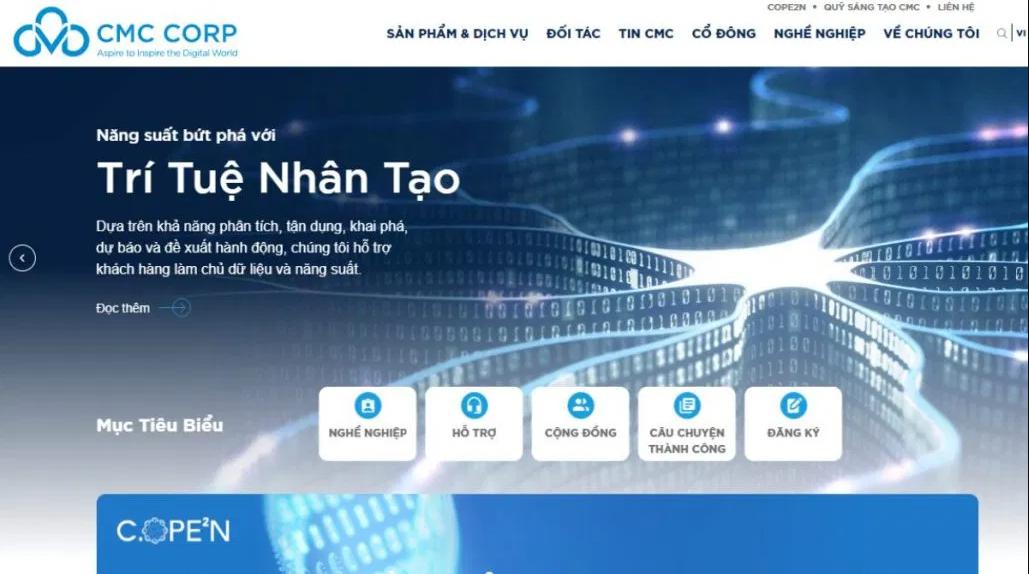 Công ty thiết kế công nghệ phần mềm CMC Corporation