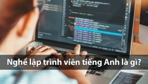 Lập trình là gì? Nghề lập trình viên tiếng Anh là gì?