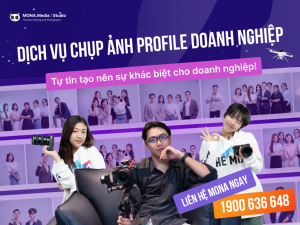 dịch vụ chụp ảnh profile cá nhân tại Mona Media