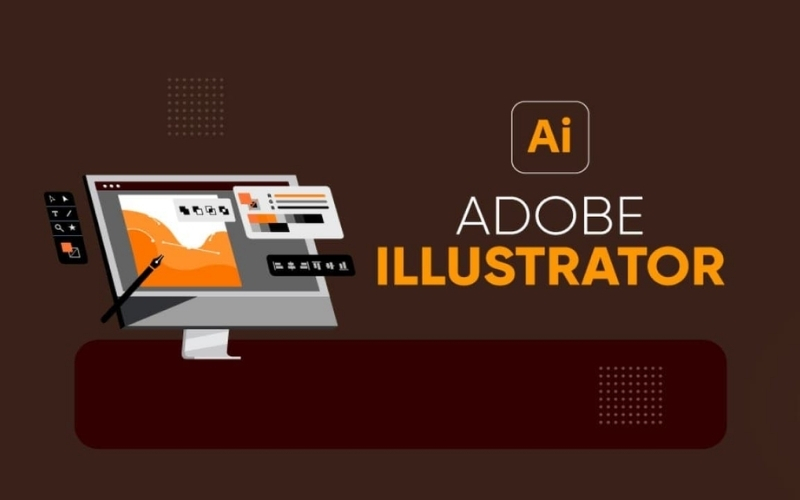 phần mềm tạo profile cá nhân online Adobe Illustrator