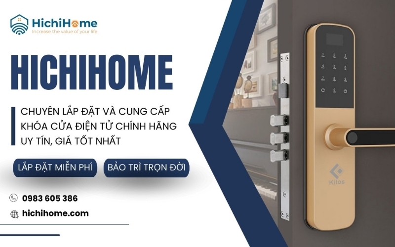 đơn vị cung cấp khóa vân tay hichihome