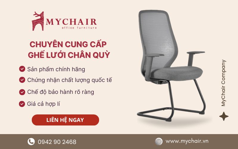 Ghế chân quỳ lưới MyChair